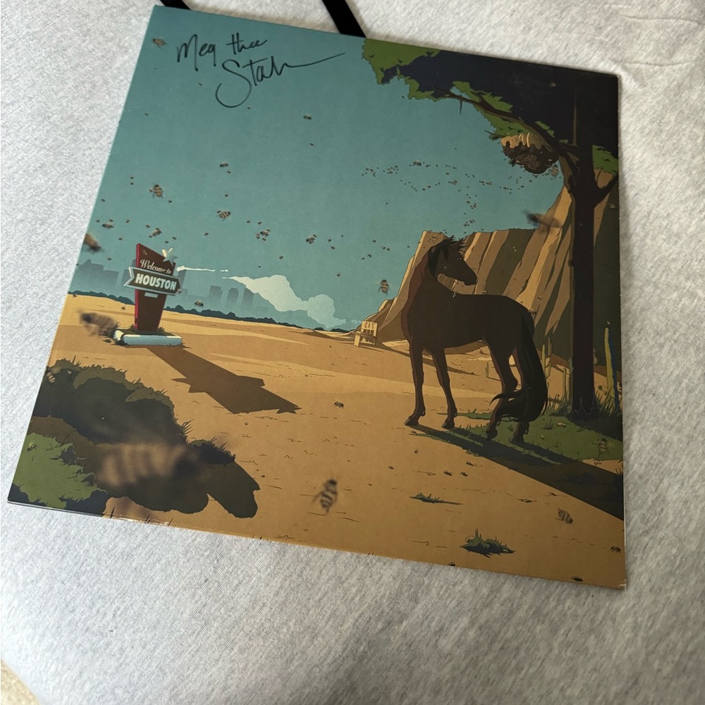 Megan Thee Stallion Signed Vinyl